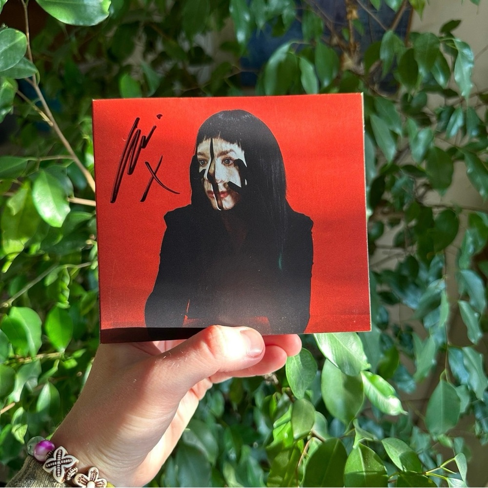 Allie X Girl With No Face Signed CD